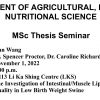 Kun Wang MSc Thesis Seminar:  Nov. 1, 2022 @ 1pm