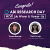 Congrats to Tianna and Gala:  ADI Research Day Winner and Runner-Up