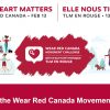 Wear Red Canada Movement: Feb 13-28, 2025